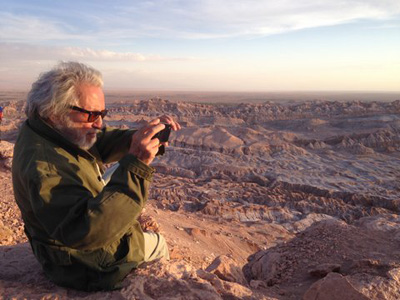 Enquadrando o horizonte, deserto do Atacama (Chile, 2014)
